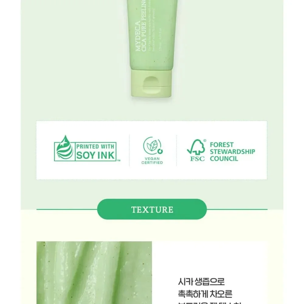 Labiotte Mydeca Cica Peeling Gel 120ML Korean Beauty